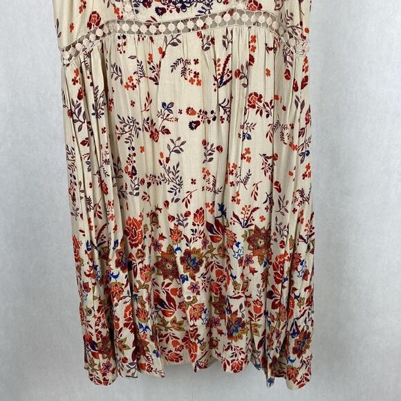 Taylor & Sage Dress Small Sleeveless Crochet Lace Cutout Waist Lined - Picture 3 of 13